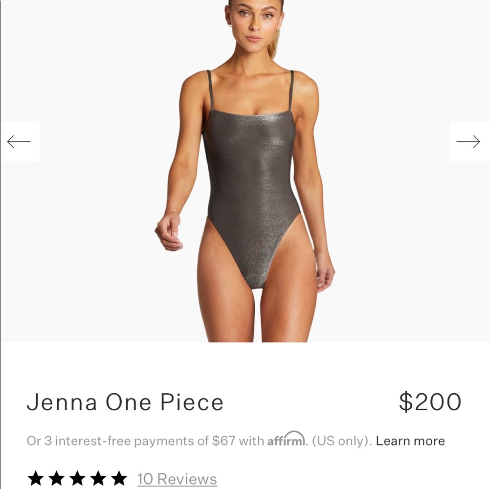 Vitamin A Jenna One Piece Graphite M/8